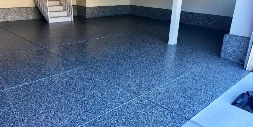 Granite Epoxy Garage Floor 840x424 