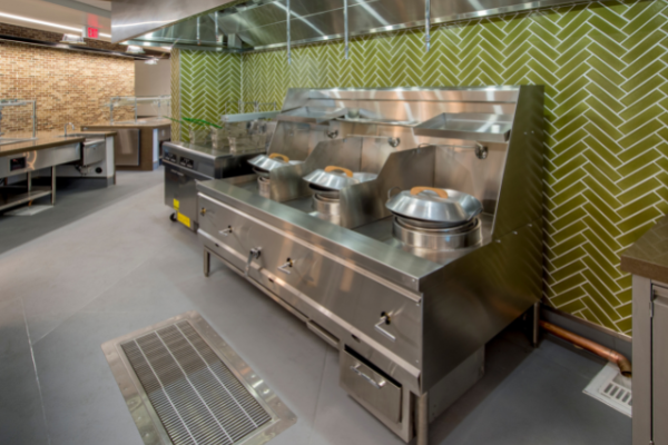 Commercial Kitchen (1) epoxy flooring in kitchen